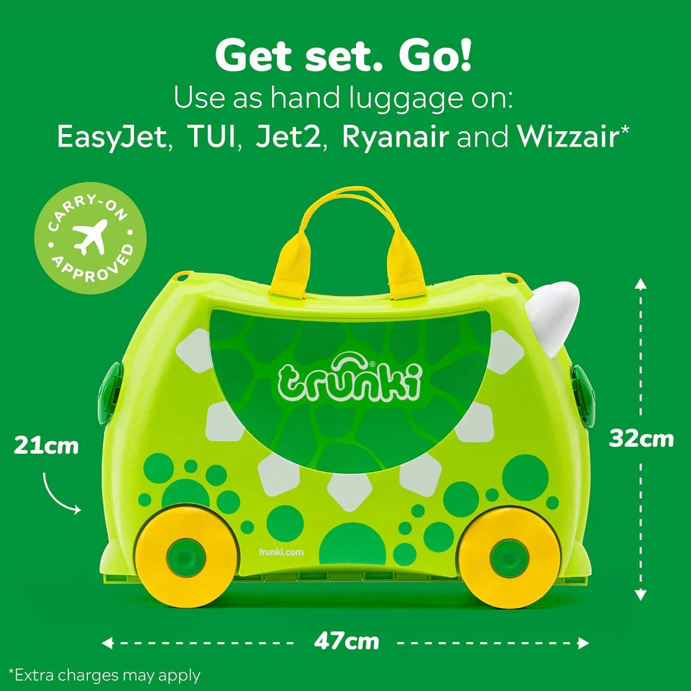 Детско куфарче Dudley Dinosaur Trunki