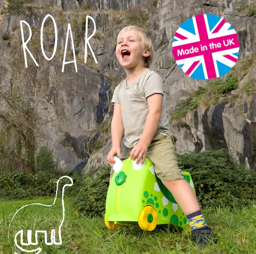 Детско куфарче Dudley Dinosaur Trunki