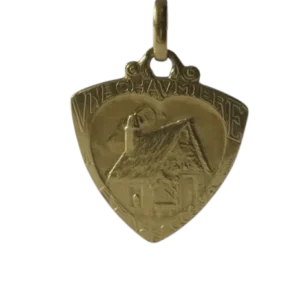 Висулка Emile MONIER Art Nouveau Love Heart
