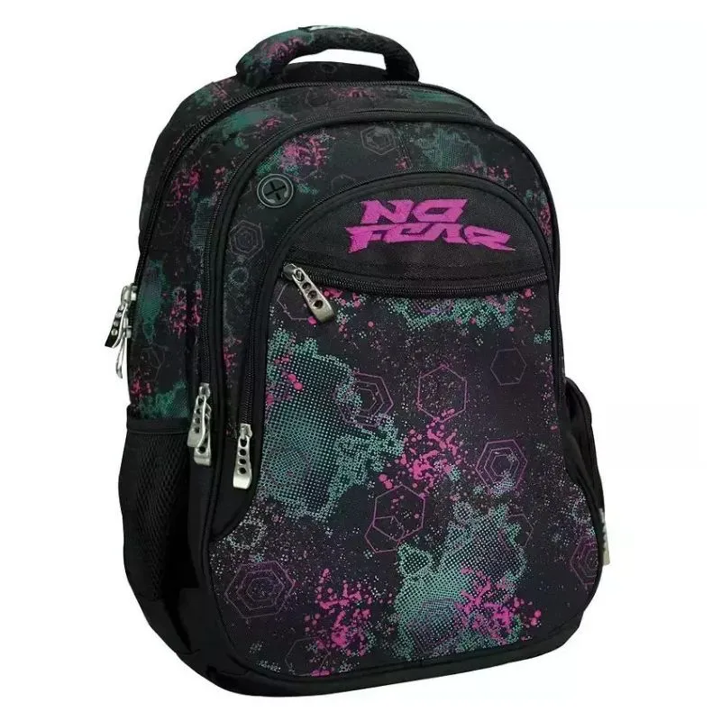 Ученическа раница No Fear Fluo