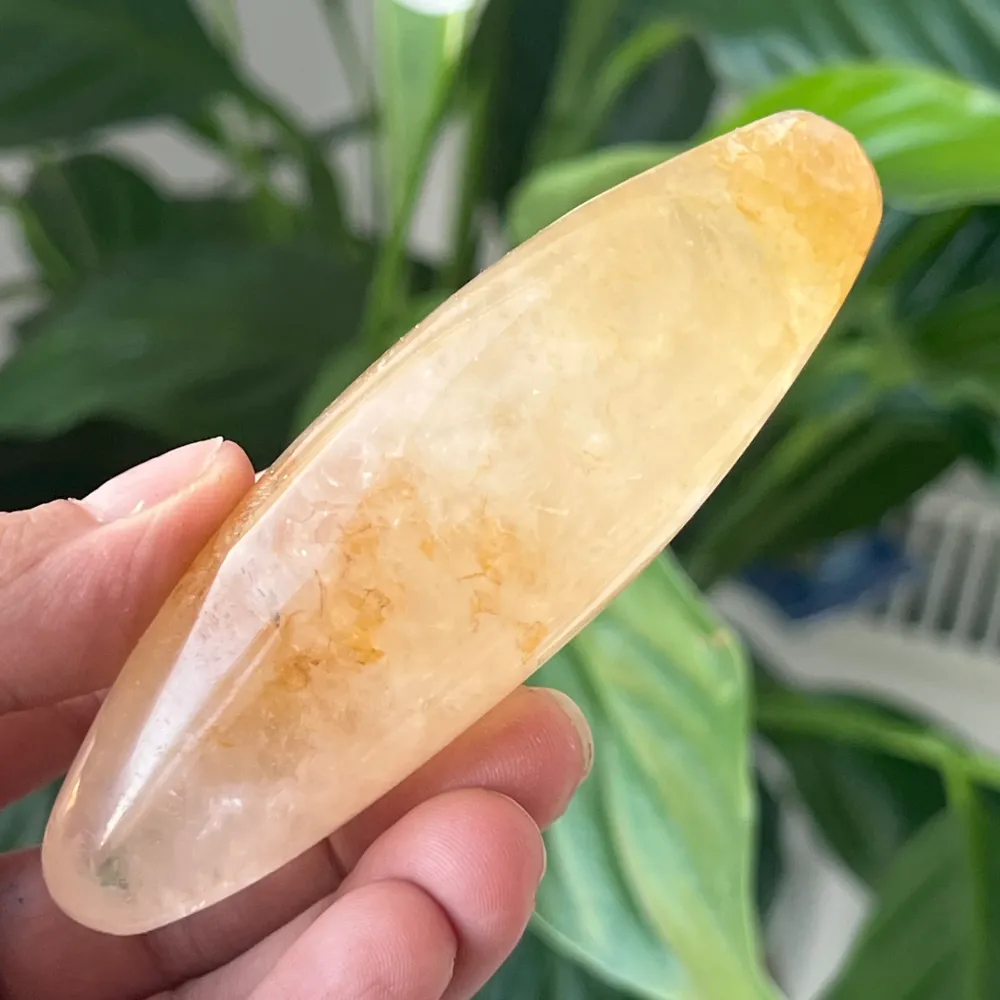 Багета Golden Healer, лимонов кварц модел 4