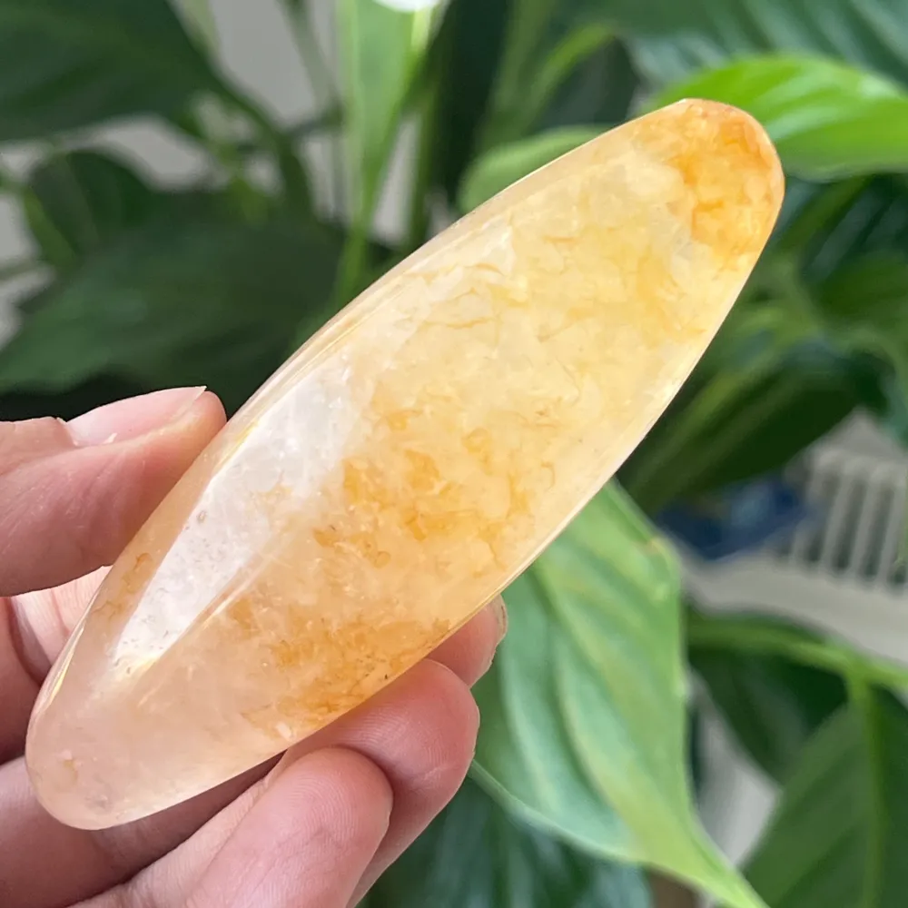 Багета Golden Healer, лимонов кварц модел 4