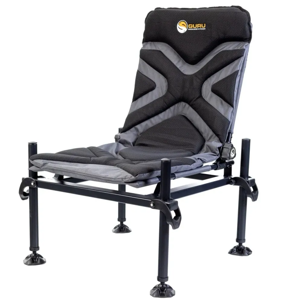 Guru X-LEVEL ACCESSORY CHAIR — стол за фидер риболов с 36 mm крака