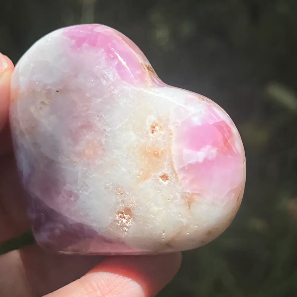 Heart Aragonit Pink Pakistan Model PK5