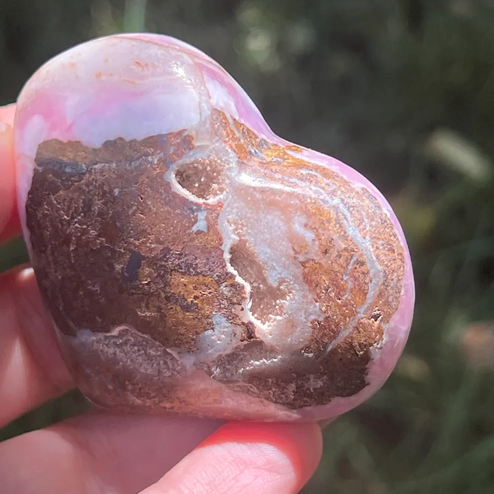 Heart Aragonit Pink Pakistan Model PK5
