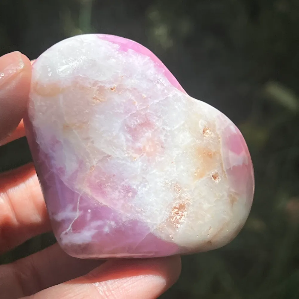Heart Aragonit Pink Pakistan Model PK5