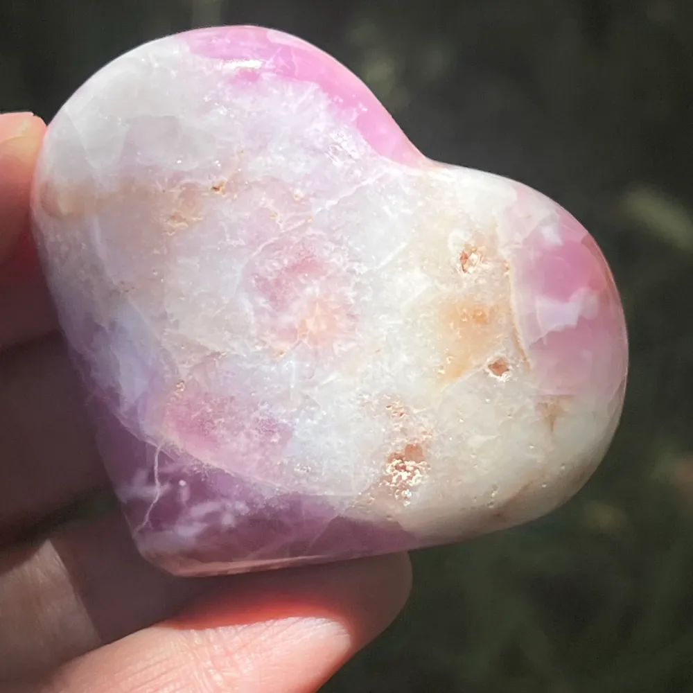 Heart Aragonit Pink Pakistan Model PK5