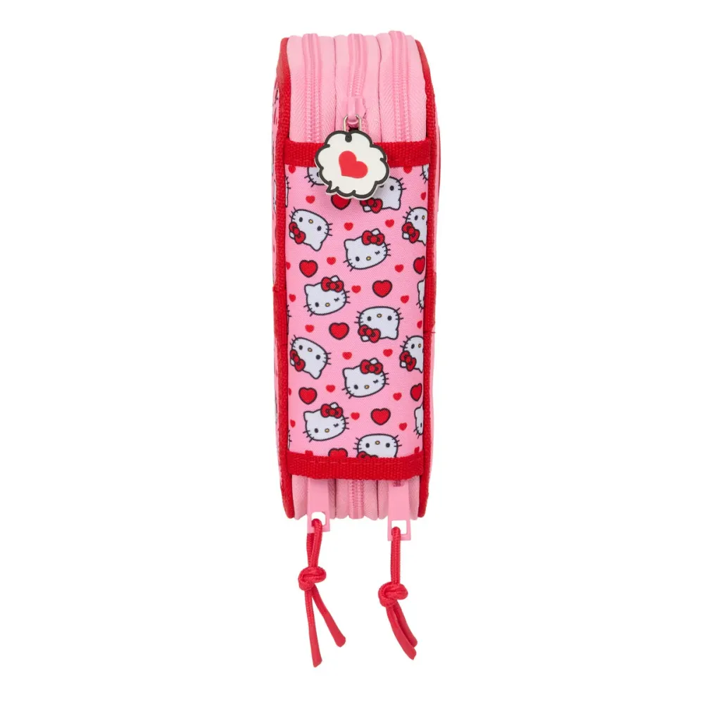 Пътническа Чанта Hello Kitty Розов 12,5 x 19,5 x 5,5 cm 37 Части