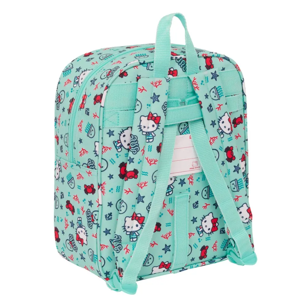 Детска раница Hello Kitty Sea lovers цвят тюркоаз 22 x 27 x 10 cm