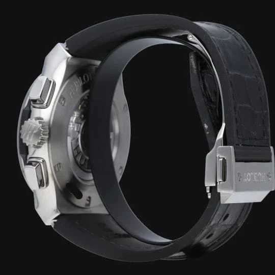 Часовник Hublot Montre Classic Fusion 45 Хронограф Титан Син