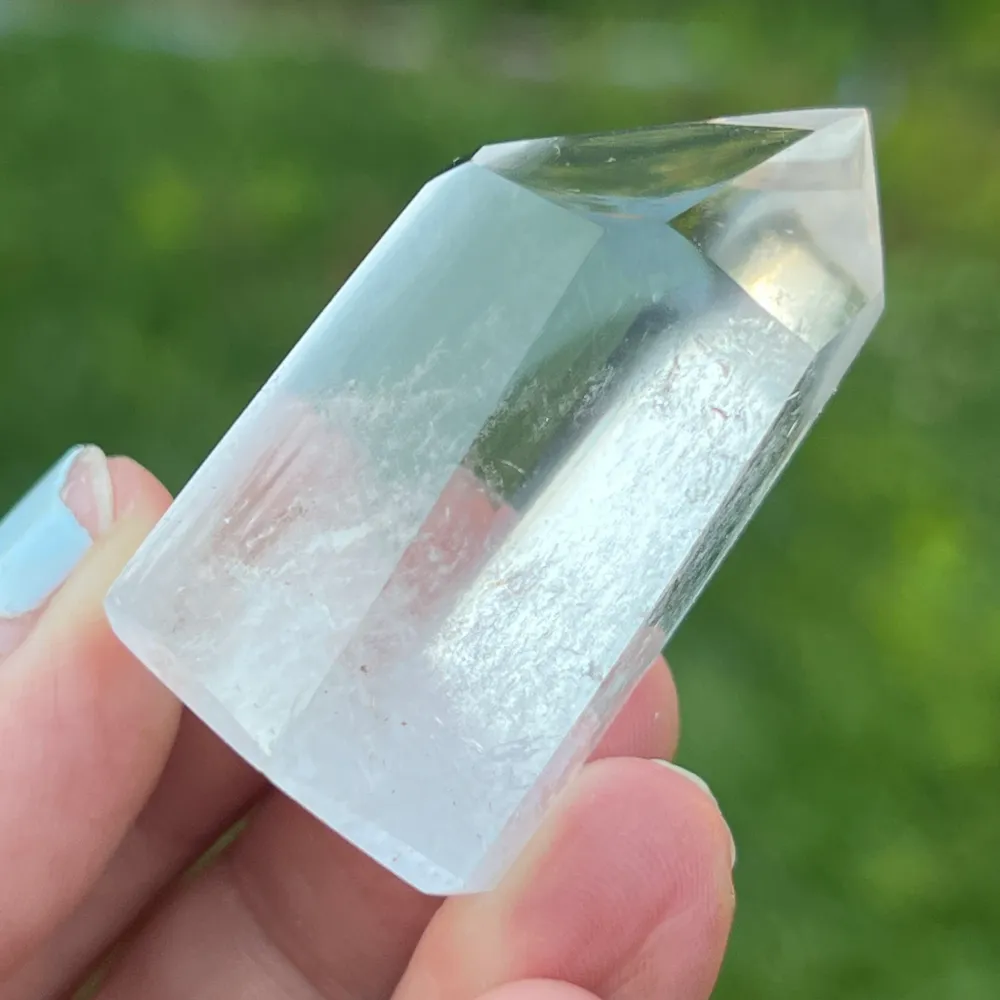 ICY 15 безцветен кристален скален кварцов генератор/накрайник