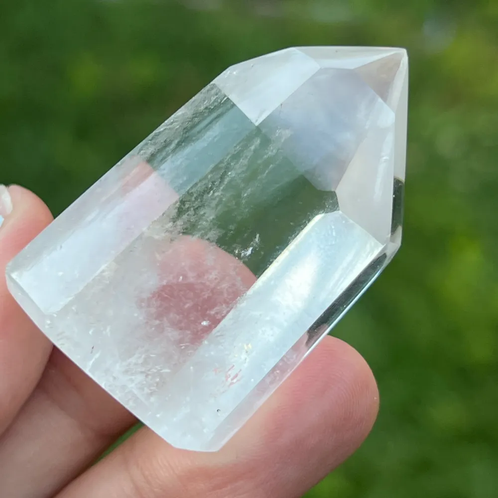 ICY 15 безцветен кристален скален кварцов генератор/накрайник