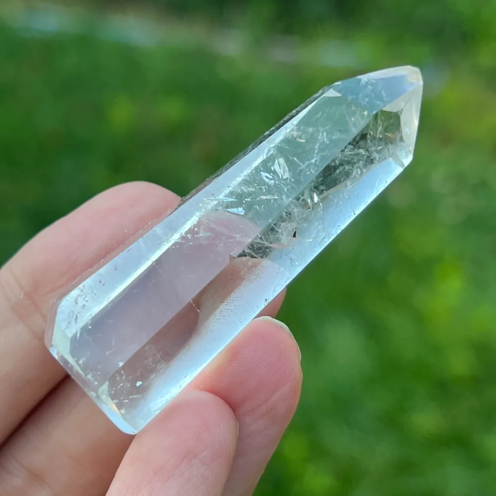 ICY 71 безцветен кристален скален кварцов генератор/ накрайник