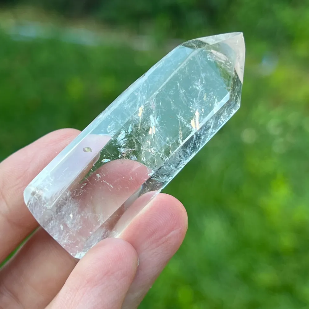 ICY 71 безцветен кристален скален кварцов генератор/ накрайник