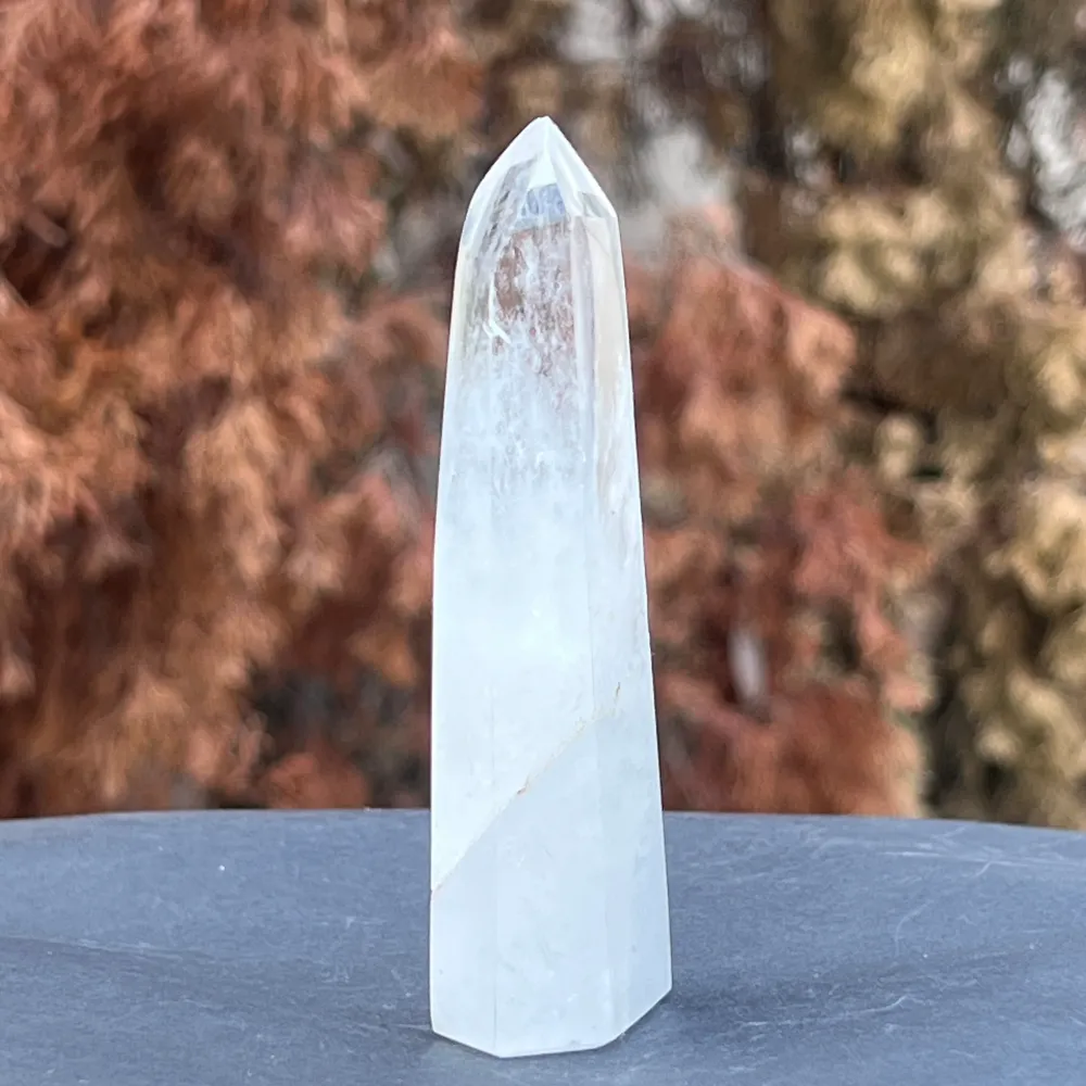 ICY 62 безцветен кристален скален кварцов генератор/ накрайник