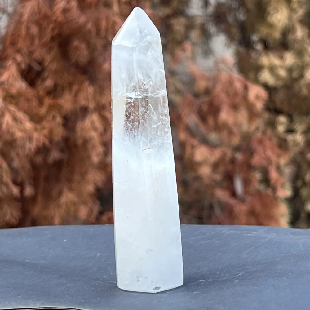 ICY 61 безцветен кристален скален кварцов генератор/ накрайник