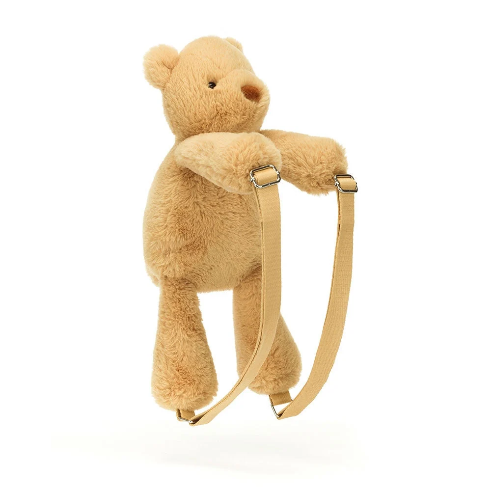 Jellycat бебешка раница бебешко плюшено мече 43 cm