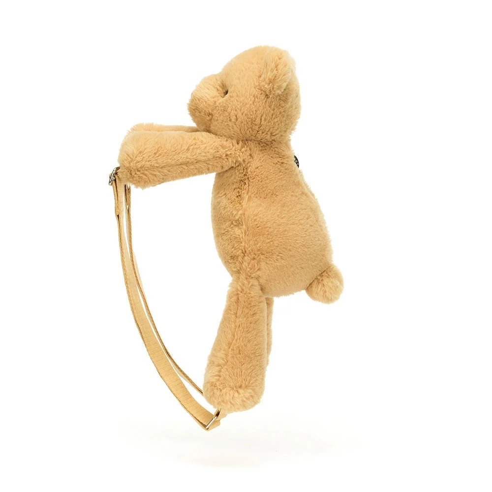 Jellycat бебешка раница бебешко плюшено мече 43 cm