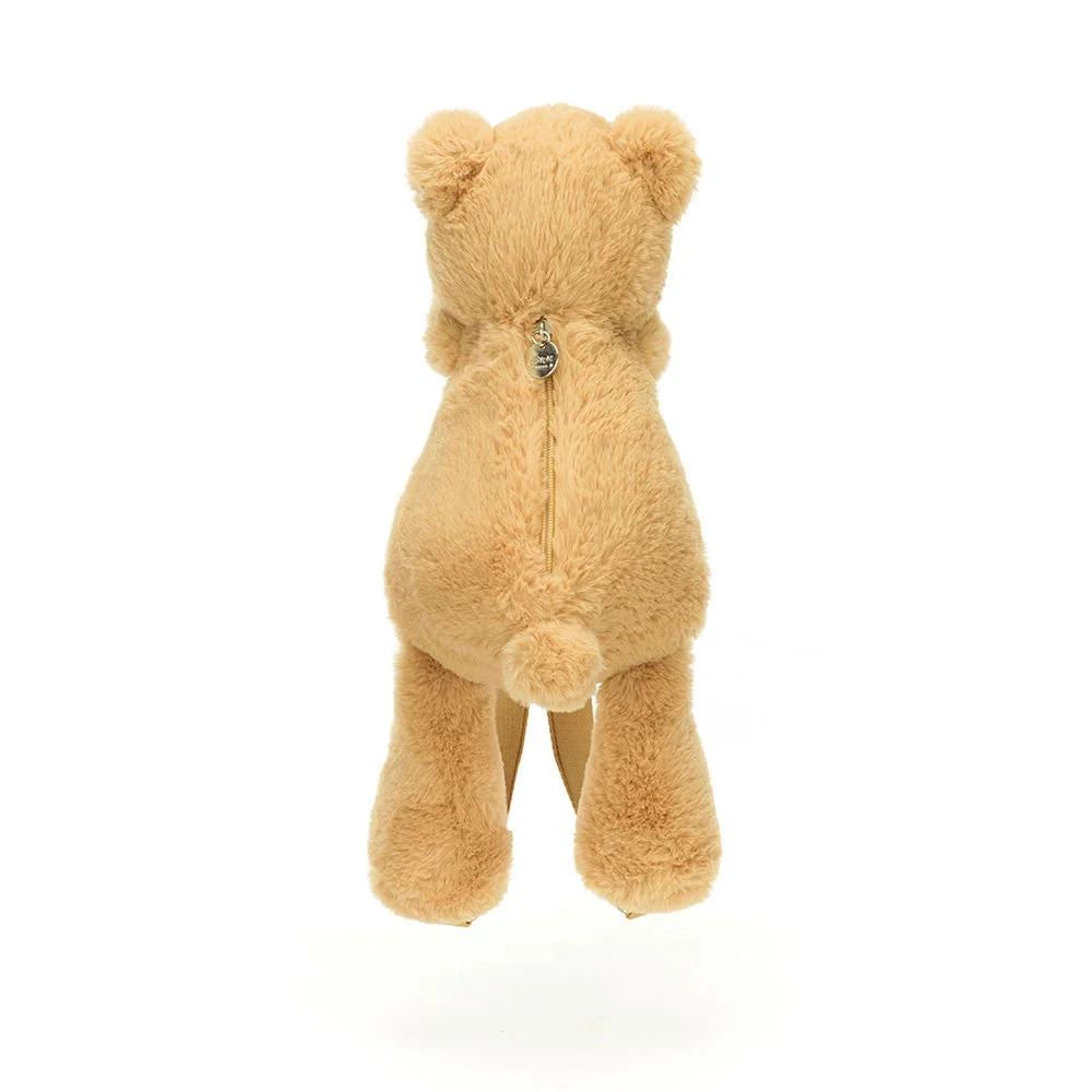 Jellycat бебешка раница бебешко плюшено мече 43 cm