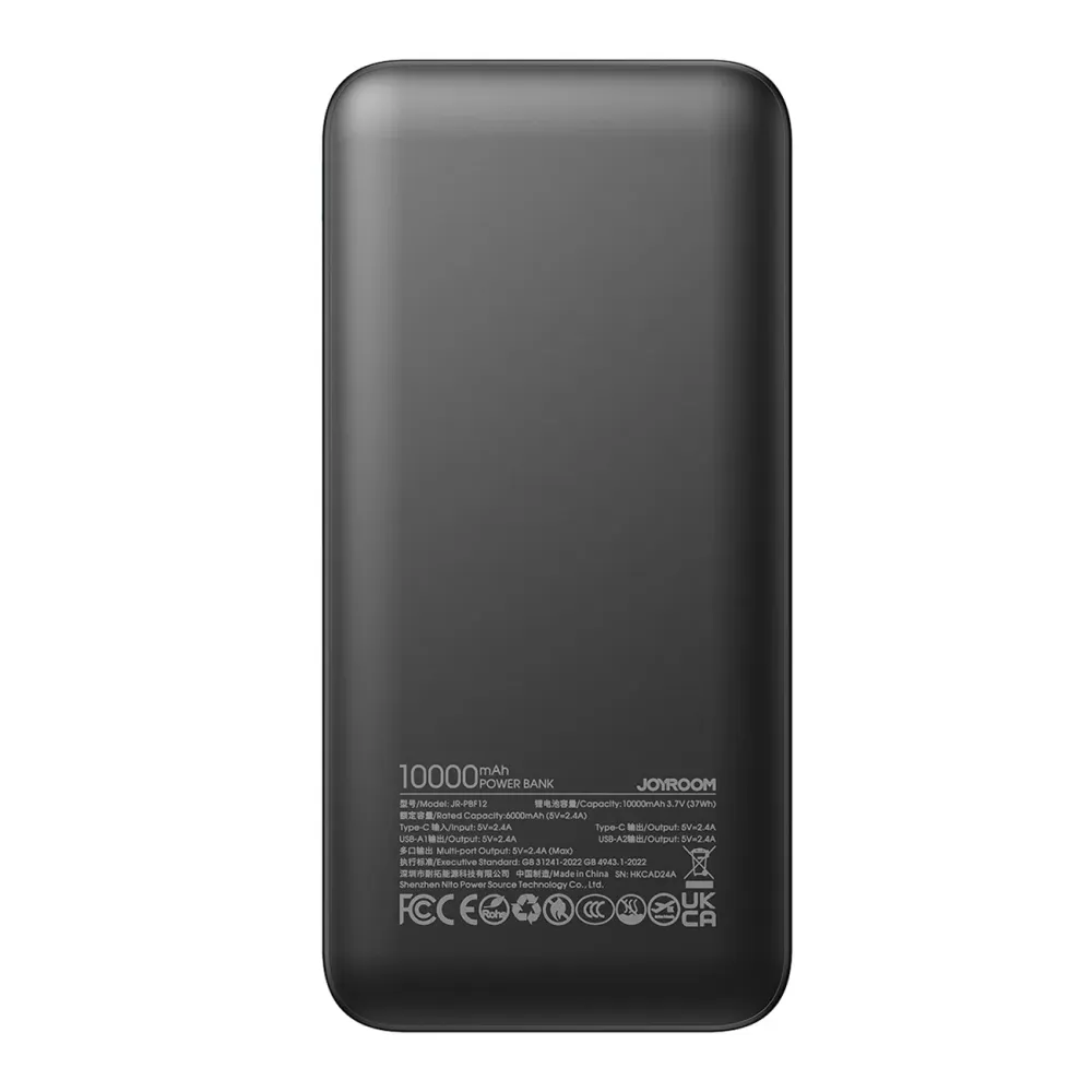 Външна батерия Joyroom 10000mAh 2.4A 2x USB- 1x USB-C