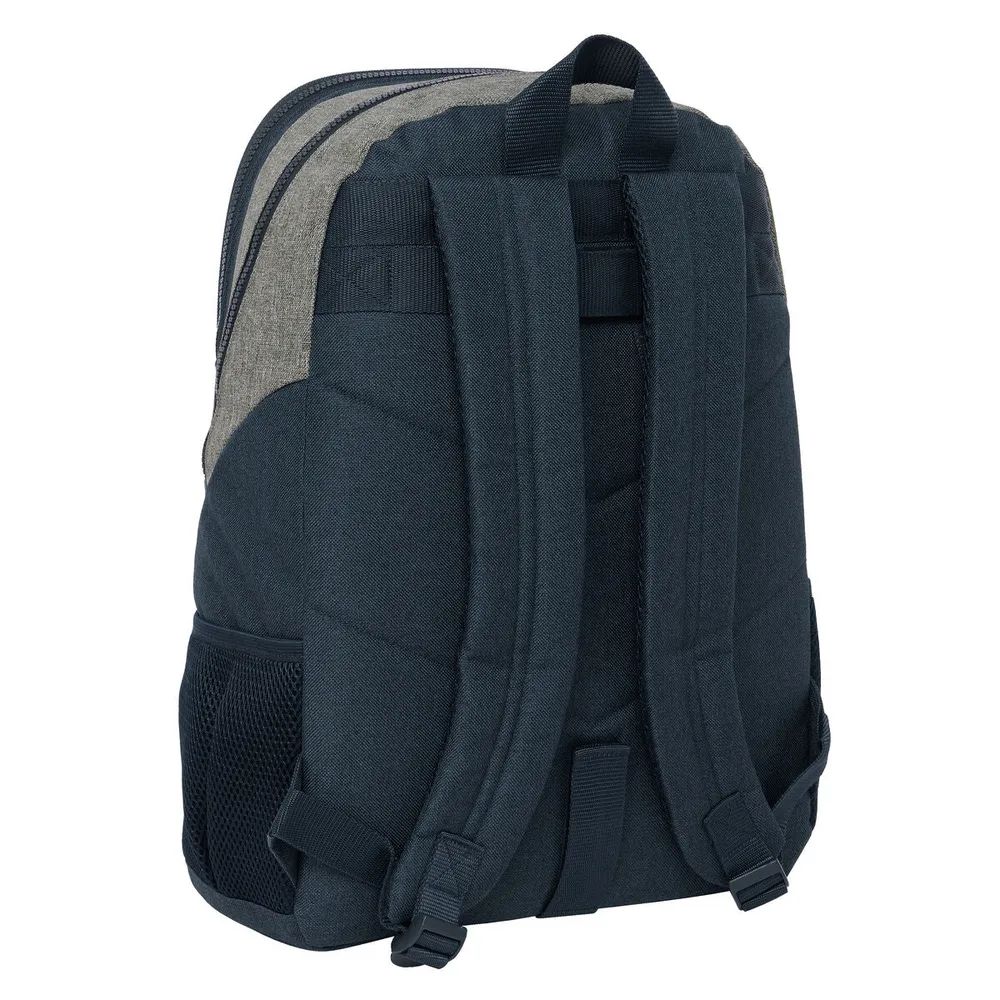 Училищна чанта Kappa Dark navy Сив Морско син 32 x 44 x 16 cm