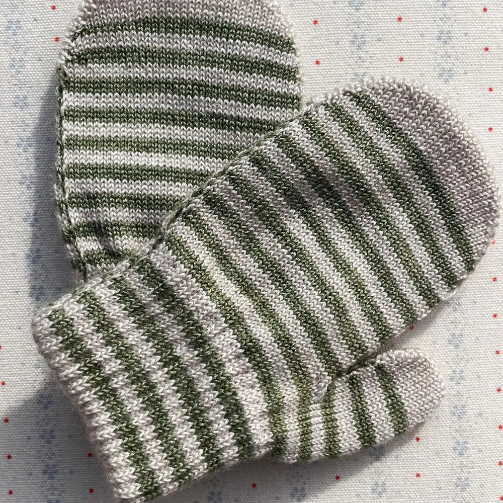 Детски ръкавици Konges Slojd Lemon Stripe 2 Pak