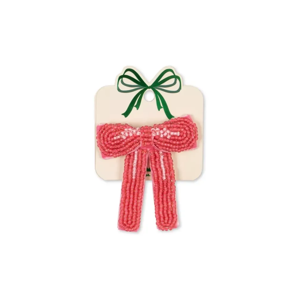 Konges Slojd Фиба за коса PEARL BOW - bubblegum