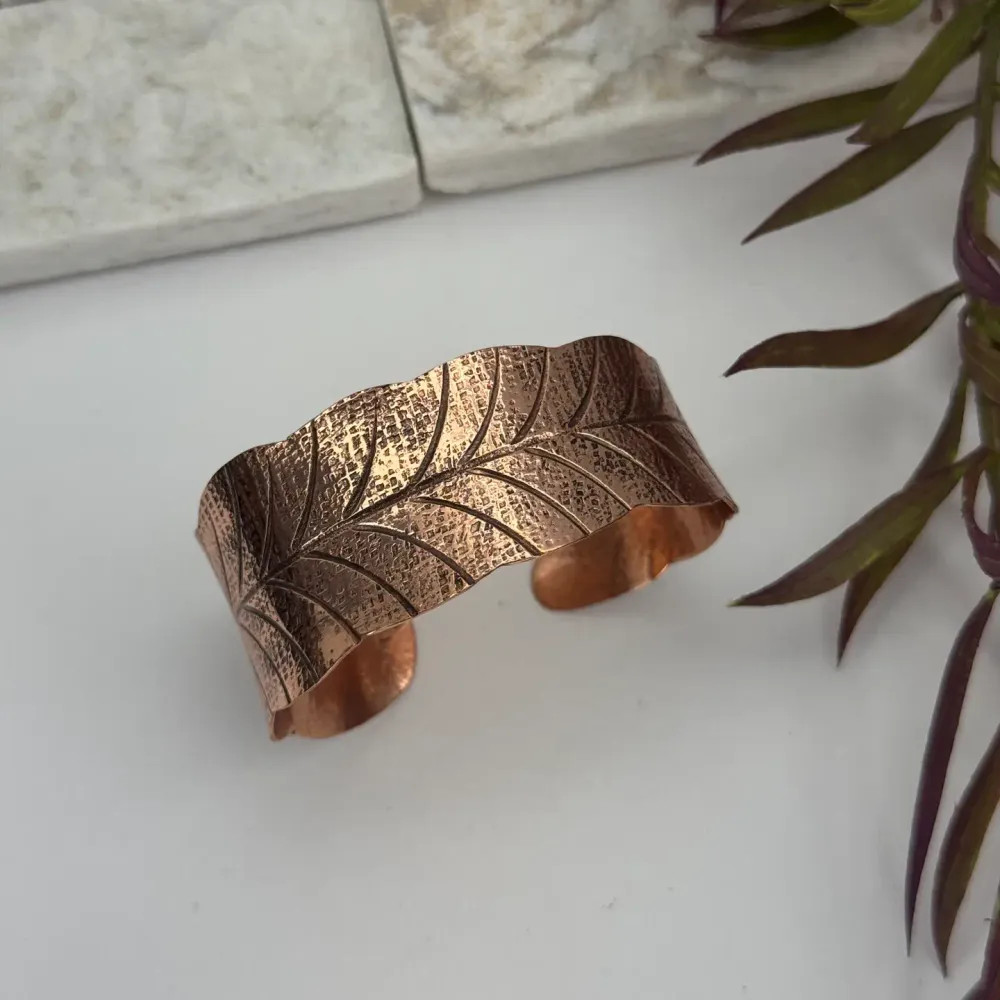 Гривна мед Leaf Vine # 8