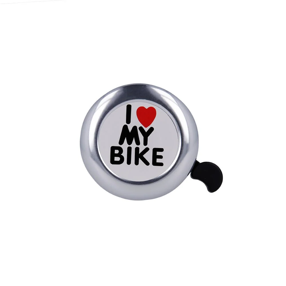 Звънец за велосипед I love my bike Forever Outdoor – Сребърен
