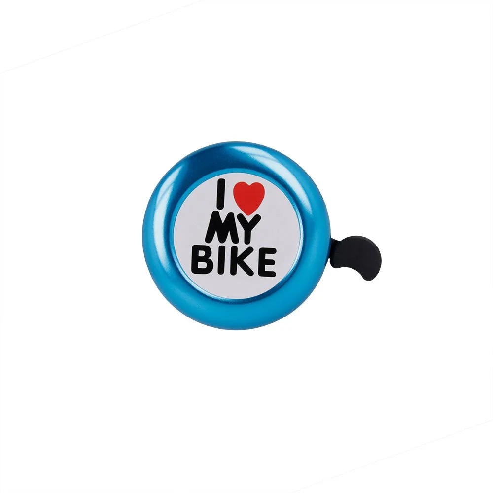 Велосипеден звънец I love my bike Forever Outdoor Син