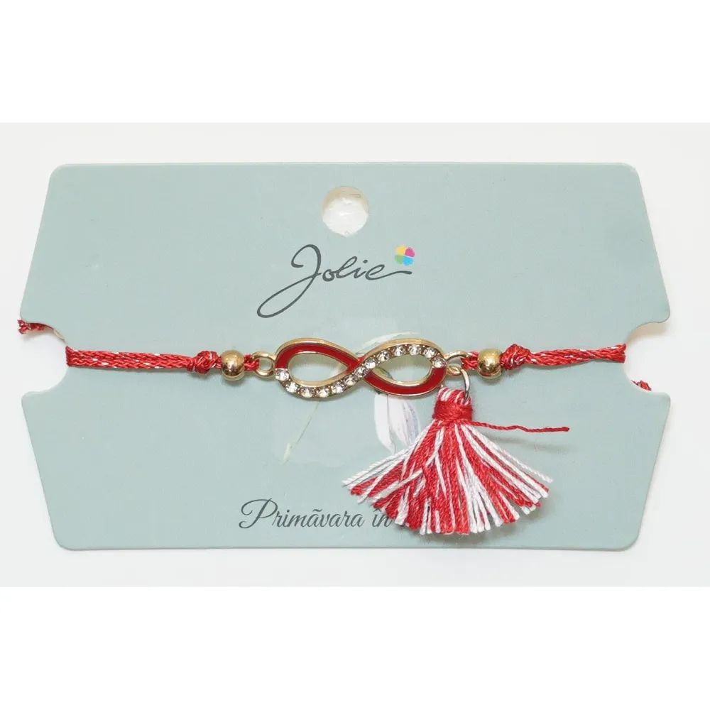 Martisor Bratara Ciucure cu Pandantiv, Model 21