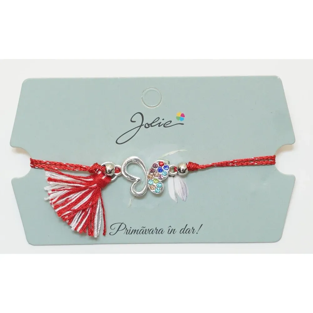 Martisor Bratara Ciucure cu Pandantiv, Model 15