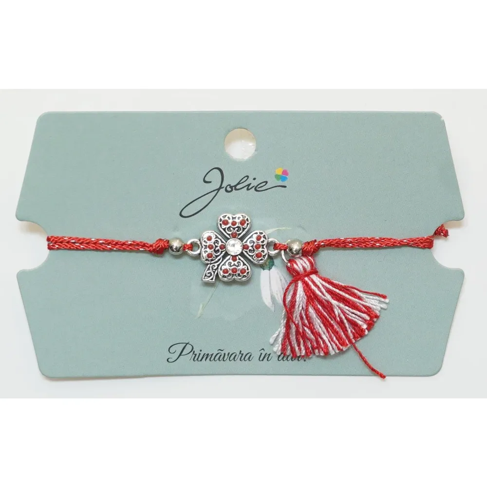 Martisor Bratara Ciucure cu Pandantiv, Model 13