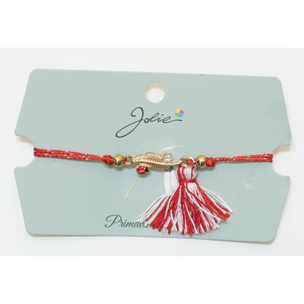 Martisor Bratara Ciucure cu Pandantiv, Model 14
