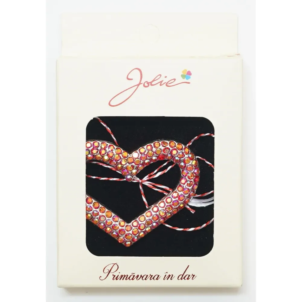 Martisor Brosa Medie, Multicolora, Dimensiune Brosa Aprox 5 cm, Material Metal, Model 19