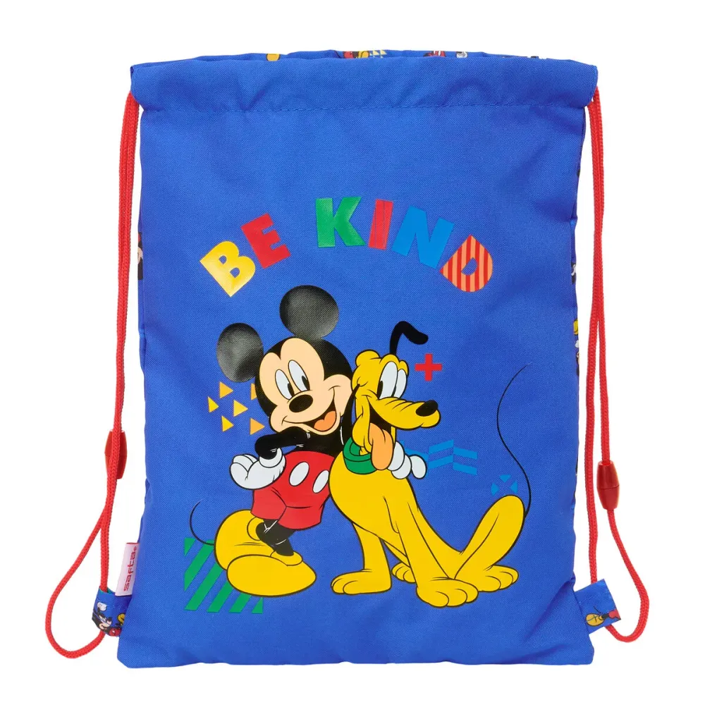 Раница с връвка Mickey Mouse Clubhouse Today Син 26 x 34 x 1 cm