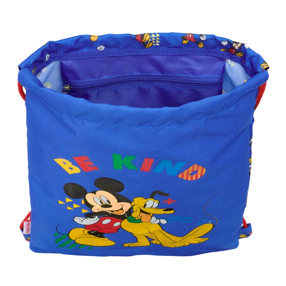 Раница с връвка Mickey Mouse Clubhouse Today Син 26 x 34 x 1 cm