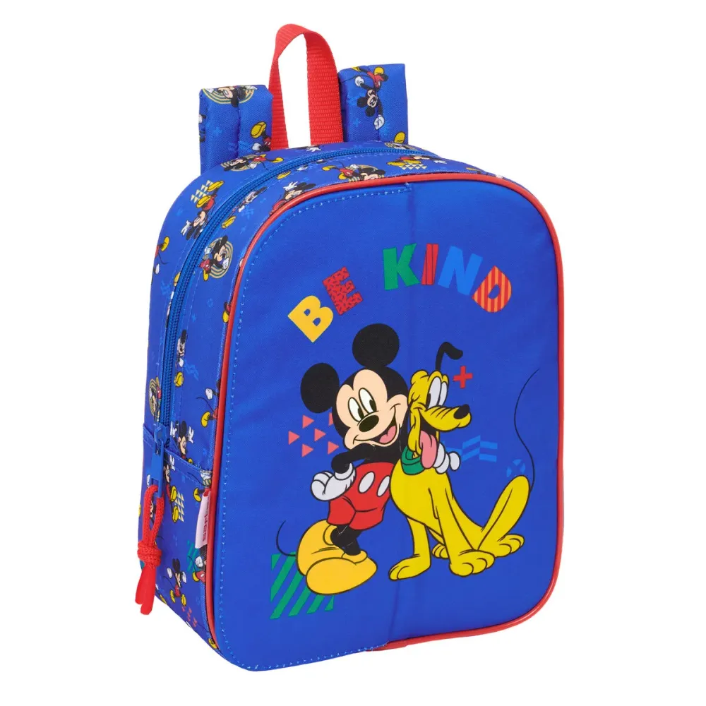 Училищна чанта Mickey Mouse Clubhouse Today Син 22 x 27 x 10 cm