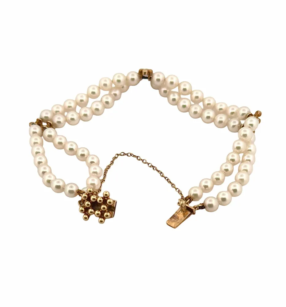 MIKIMOTO - Перлена гривна Akoya
