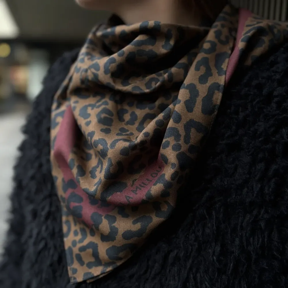 La Millou Шал на мумията Leopard Choco