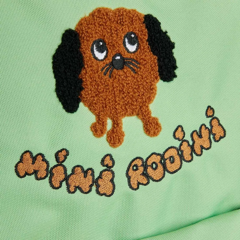 Mini Rodini Детска раница Doggies aop green