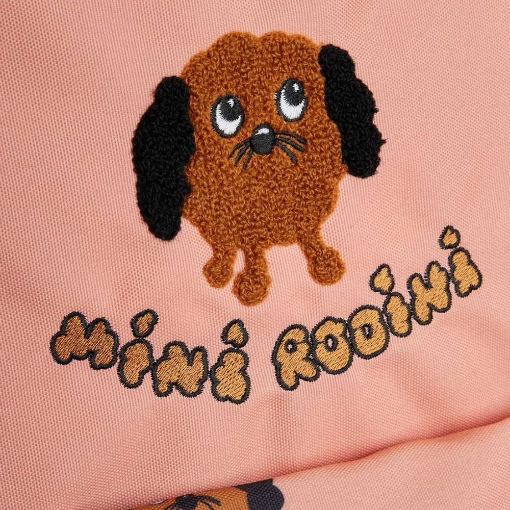 Mini Rodini Детска раница Doggies aop Pink