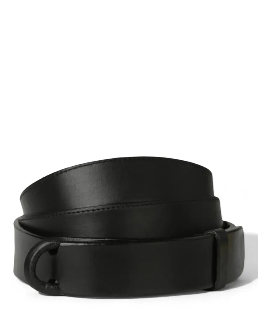 Nobuckle Bull Leather Belt Without Buckle