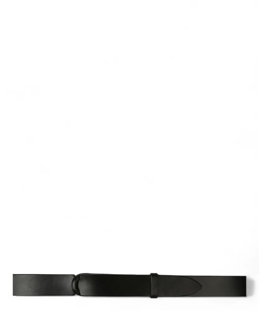 Nobuckle Bull Leather Belt Without Buckle