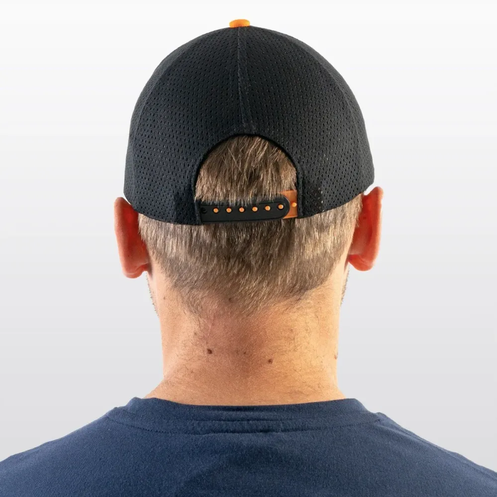 ORANGE TRUCKER CAP