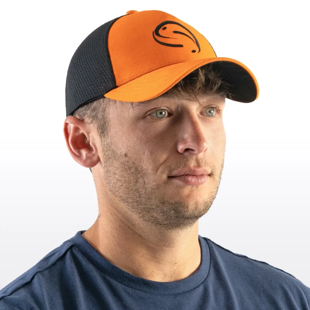 ORANGE TRUCKER CAP