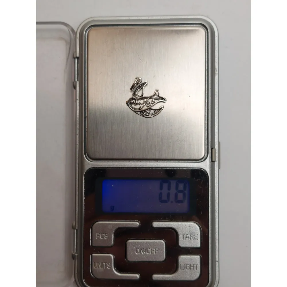 Pandantiv, Jolie Silver, Argint 925, Model Randunica Filigran, 0.8 G, 1.7 x 1.7 Cm