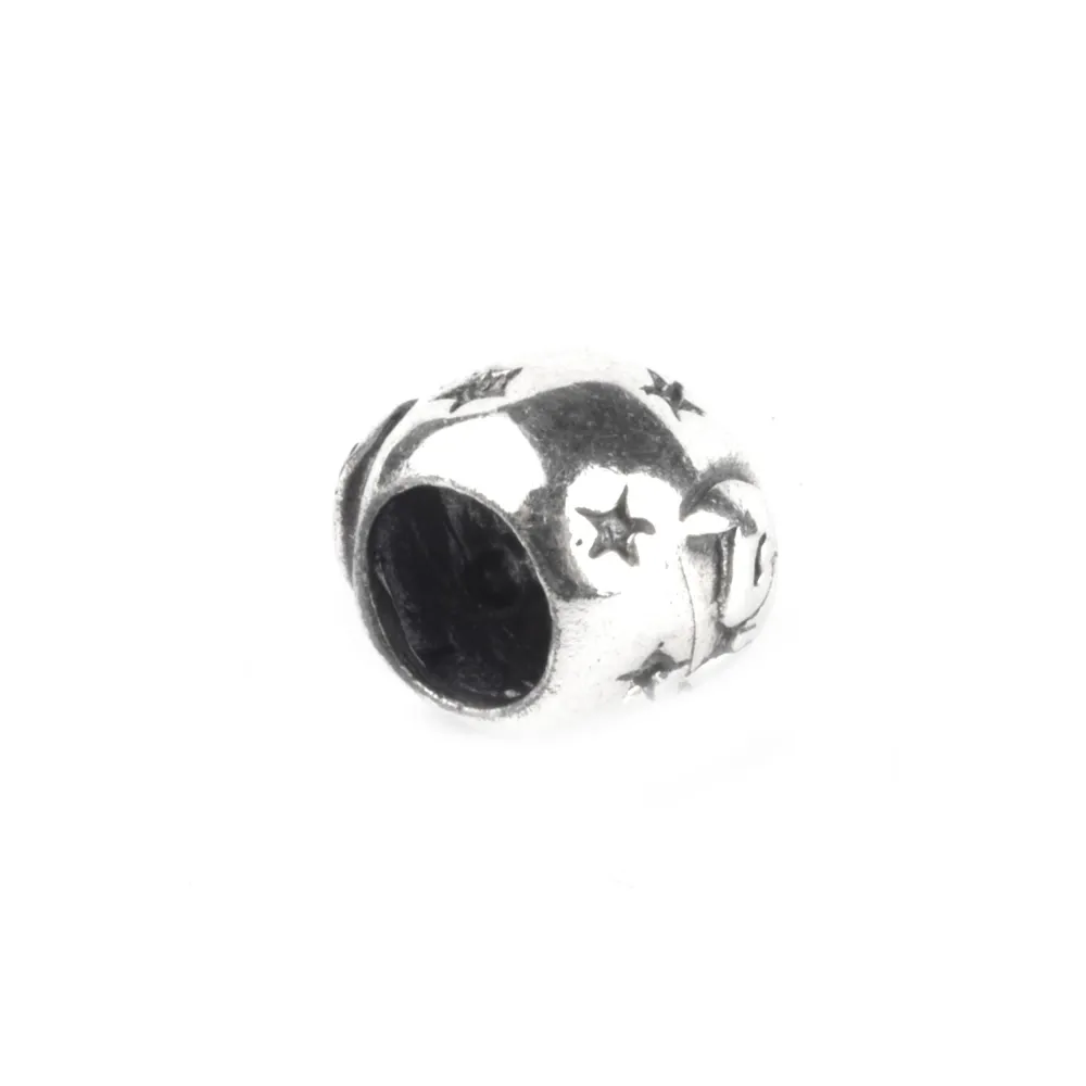 Pandantiv tip Charm luna si stele, Argint 925, 0.8 x 0.7 cm