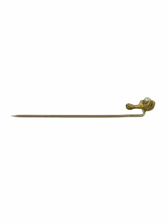 Игла за вратовръзка Pearl Eagle Claw