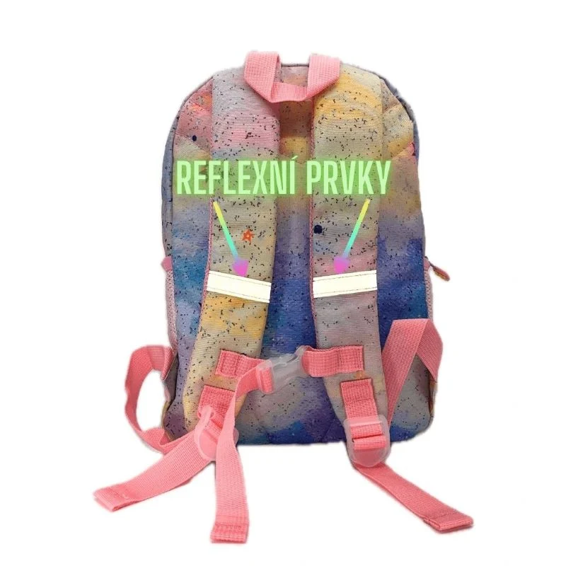 Раница за детска градина Pixie Crew Pink Glitternox